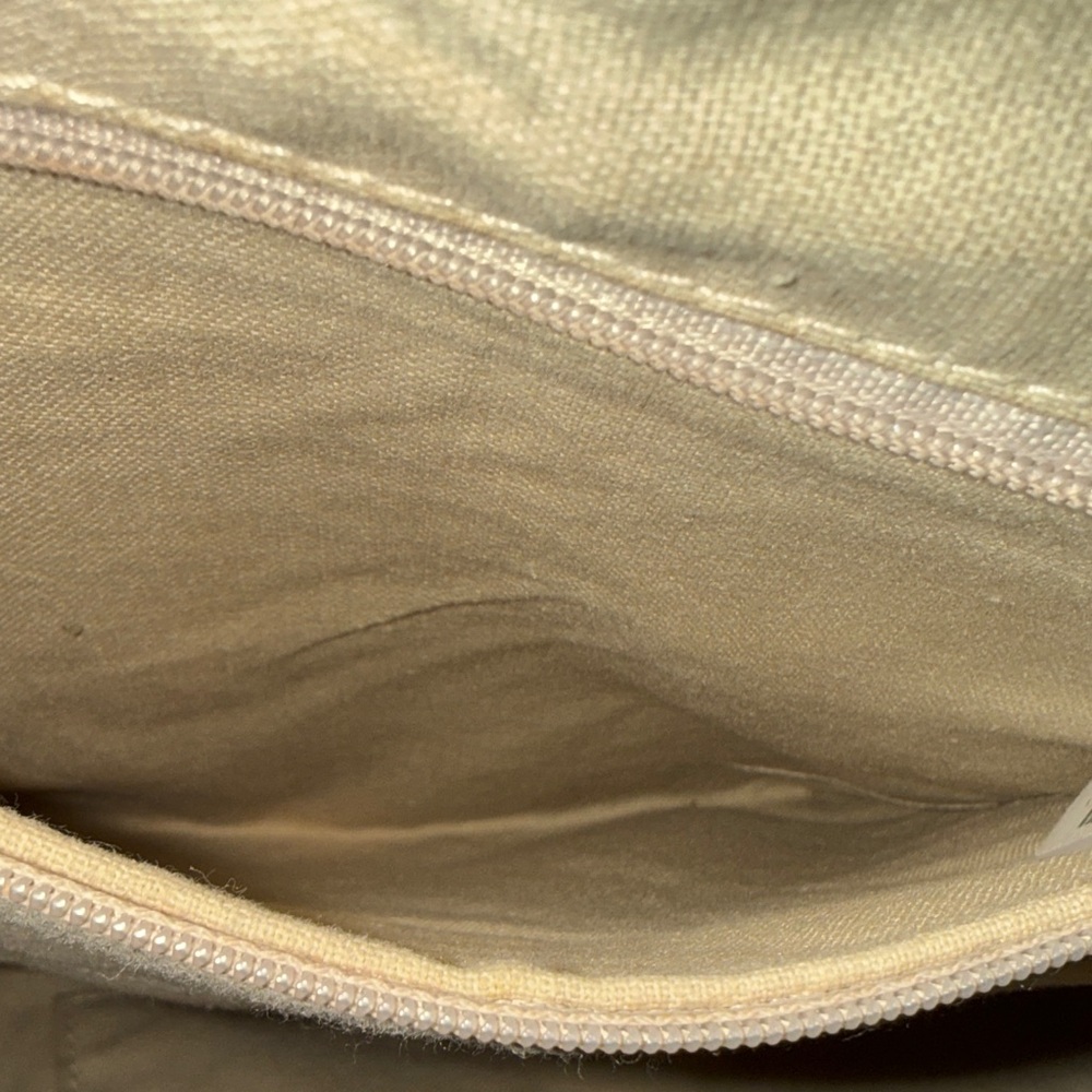 Chic Tan Woven Tote with Brown Accents - Picture 8 of 11